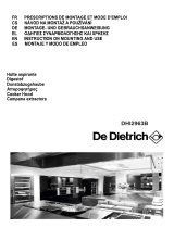 De Dietrich DHI2963B-01 Manuale del proprietario