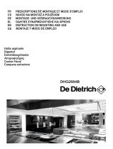 De Dietrich DHG2684B-02 Manuale del proprietario