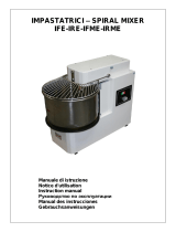 GGM Gastro TMP20-230V#ECO Dough 20 liters Kneading Machine Manuale utente
