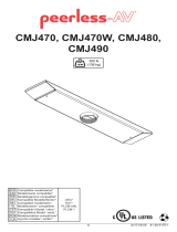 PEERLESS-AV CMJ480 Guida d'installazione