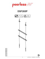 Peerless DSF265P Guida d'installazione