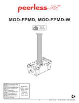 Peerless MOD-FPMD-W Guida d'installazione