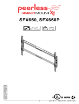 Peerless SFX650P Manuale del proprietario
