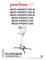 Peerless MOD-PRSKIT150-B Manuale utente