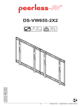 Peerless DS-VW655-2X2 Guida d'installazione