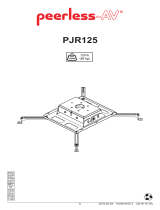 Peerless PJR125 Guida d'installazione