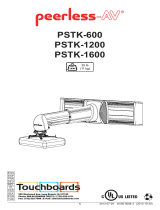 Peerless PSTK-1200 Guida d'installazione