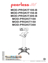Peerless MOD-PRGKIT300-B Manuale utente