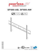 Peerless SF680-B Guida d'installazione