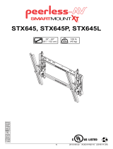 PEERLESS-AV STX645 Manuale del proprietario