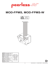 Peerless MOD-FPMS-W Guida d'installazione