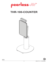 Peerless THR-100-COUNTER Guida d'installazione