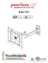 Peerless SAL737 Guida d'installazione