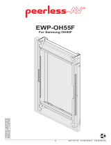 Peerless EWP-OH55F Guida d'installazione