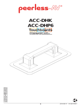 PEERLESS-AV ACC-DHP6 Manuale utente
