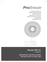 Pro Breeze PB-01B-UK-FBA-3 Manuale utente