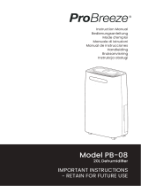 Pro Breeze PB-08-UK-FBA Manuale utente