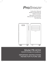 Pro Breeze PB-AC04-UK-PLUGRW-FBA-2 Manuale utente