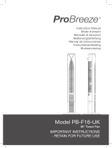 Pro Breeze PB-F16W-UK-FBA-2 Manuale utente