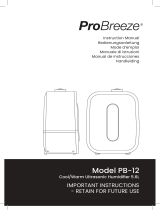 Pro Breeze PB-12-UK-FBA Manuale utente