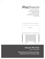Pro Breeze PB-P03-UK-FBA Manuale utente