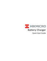 HIKMICRO Battery Chargers Guida Rapida