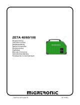Migatronic ZETA 40 Manuale utente
