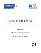 Esse-ti Hi-Pro Series Manuale utente