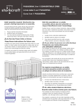 Storkcraft Pasadena 3-in-1 Convertible Crib Assembly Instructions