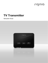 Signia TV TRANSMITTER Guida utente