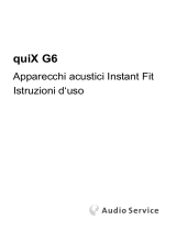 AUDIOSERVICE tune quiX G6 Guida utente