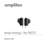 AMPLIFON ampli-energy I 3 5w RSTD Guida utente