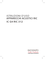 INCOGNITO IC 6 G4 RIC 312 Manuale utente