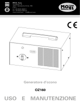 MO-EL GENERATORE DI OZONO OZ160 Manuale del proprietario