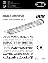 MO-EL IRIS 866NP - 866N - 866NRC - 867NP - 867N - 867NRC Manuale del proprietario