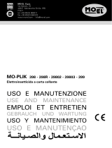 MO-EL MO-PLICK 398R - 399R - 398A - 398W Manuale del proprietario