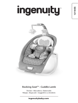 ingenuity Ingenuity Infant to Toddler Rocker and Baby Bouncer Seat, Cuddle Lamb Manuale del proprietario