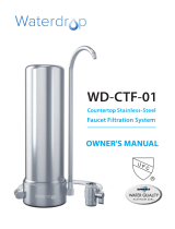 Waterdrop -CTF-01 Countertop Water Filter Manuale del proprietario