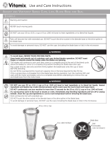 Vitamix Blending Cup and Bowl Starter Kit Manuale del proprietario