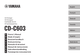 Yamaha CD-C603RK Manuale del proprietario