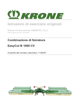 Krone BA EasyCut B 1000 CV Istruzioni per l'uso