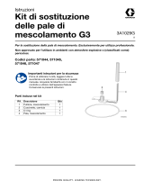 Graco 3A1029G, Kit di sostituzione pala di mescolamento G3 Manuale del proprietario