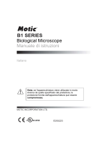 Motic B1 Elite Series Manuale utente