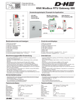 D+H KNX-Modbus RTU Gateway 886 Istruzioni per l'uso