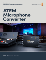 Blackmagic ATEM Microphone Converter  Manuale utente