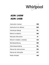 Whirlpool ADN 140 W KJØLESKAP Manuale utente
