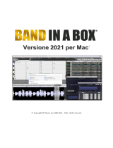 PG Music Band-in-a-Box 2021 for Mac Guida utente