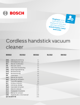 Bosch BBS82 Cordless handstick vacuum cleaner Manuale utente