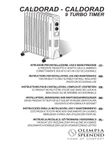 Olimpia Splendid Heating Radiator Manuale utente
