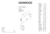 Kenwood QUICKMIX+ HMP50.000WH HÅNDMIKSER Manuale del proprietario